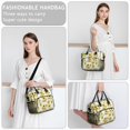thumbnail image 6 of OBREWU White Sunflower Womens Lunch Box for Work,Insulated Large White Sunflower Lunch Bag for Women,Loncheras Para Mujer,Leakproof Adult Lunch Bag for Work,Beach,Travel,Picnic,Camping, 6 of 7