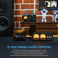 thumbnail image 3 of Conmutador de audio Douk Audio L3 1x3 y 3x1 RCA con mando a distancia, 3 of 9