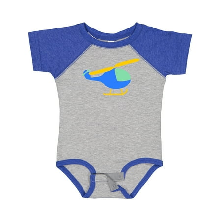 

Inktastic Blue Helicopter Gift Baby Boy or Baby Girl Bodysuit