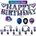 thumbnail image 3 of 32 Pcs For Wednesday Theme Birthday Party Decoration Set - Includes Happy Birthday Banner, Cake Topper, Cupcake Toppers, and Balloons for Kids’ Celebrations, 3 of 4