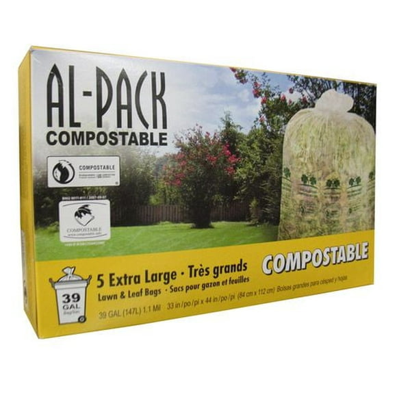 AL-PACK Compostable Lawn & Leaf Bag