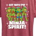 thumbnail image 3 of Teenage Muntant Ninja Turtles - Get Into The Ninja Spirit - Women's Short Sleeve Graphic T-Shirt, 3 of 5