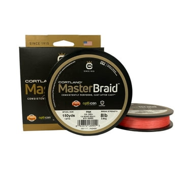 Master Braid Pink 8 150 Yards