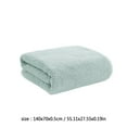 thumbnail image 3 of Btomtd Solid Color Thickened Bath Towel 55.12x27.56 inch Strong Water Absorption Body Towel Super Soft Household Bathroom Towel, Green, 3 of 5