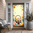 thumbnail image 5 of Easter Celebration Floral Egg Basket Backdrop Banner Spring Decorations Photography Props Party Supplies Event Decor Background, 5 of 8