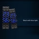 thumbnail image 2 of Bearachild Reloj para hombre LED Sin rostro Accesorio de moda Pareja Amante Amistad Estilo retro Reloj de Cadena de acero Electrónica Luz azul, 2 of 6