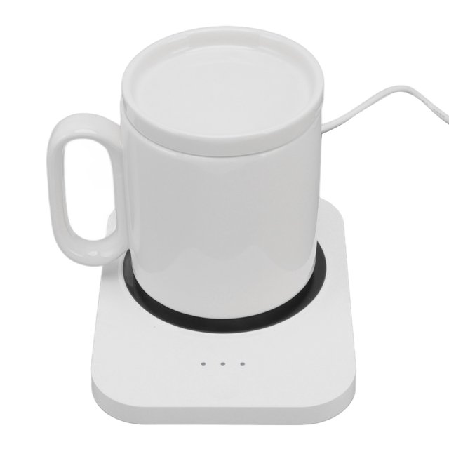 Chauffe-tasse Intelligent 3 Vitesses Contrôle Alimenté par USB sous-Verre Chauffant Tasse de Lait Isolation Réchauffeur