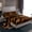 Brown 04, variant on Feelyou Black Red Lips Queen Sheet Sets, Fashion Cherry Teen Bed Set, 4-Piece