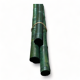 Pack of 3 Bamboo Sticks 6 Feet Long Natural Thick Bamboo Poles 1.5