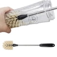 thumbnail image 2 of Toilet Brush Cleaner Heavy Duty Scrub Brush Long Handle Bathroom Cleaning Tool Ergonomic Non Slip Grip 1PCS 15in, 2 of 9