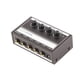 thumbnail image 5 of Mezclador de línea de 4 canales Mini metal Concentrador de ruido ultrabajo Micrófono Equipo de audio MH400US Enchufe 110V, 5 of 14