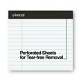 thumbnail image 3 of 1PC Universal Premium Ruled Writing Pads with Heavy-Duty Back, Wide/Legal Rule, Black Headband, 50 White 8.5 x 11 Sheets, 12/Pack, 3 of 3