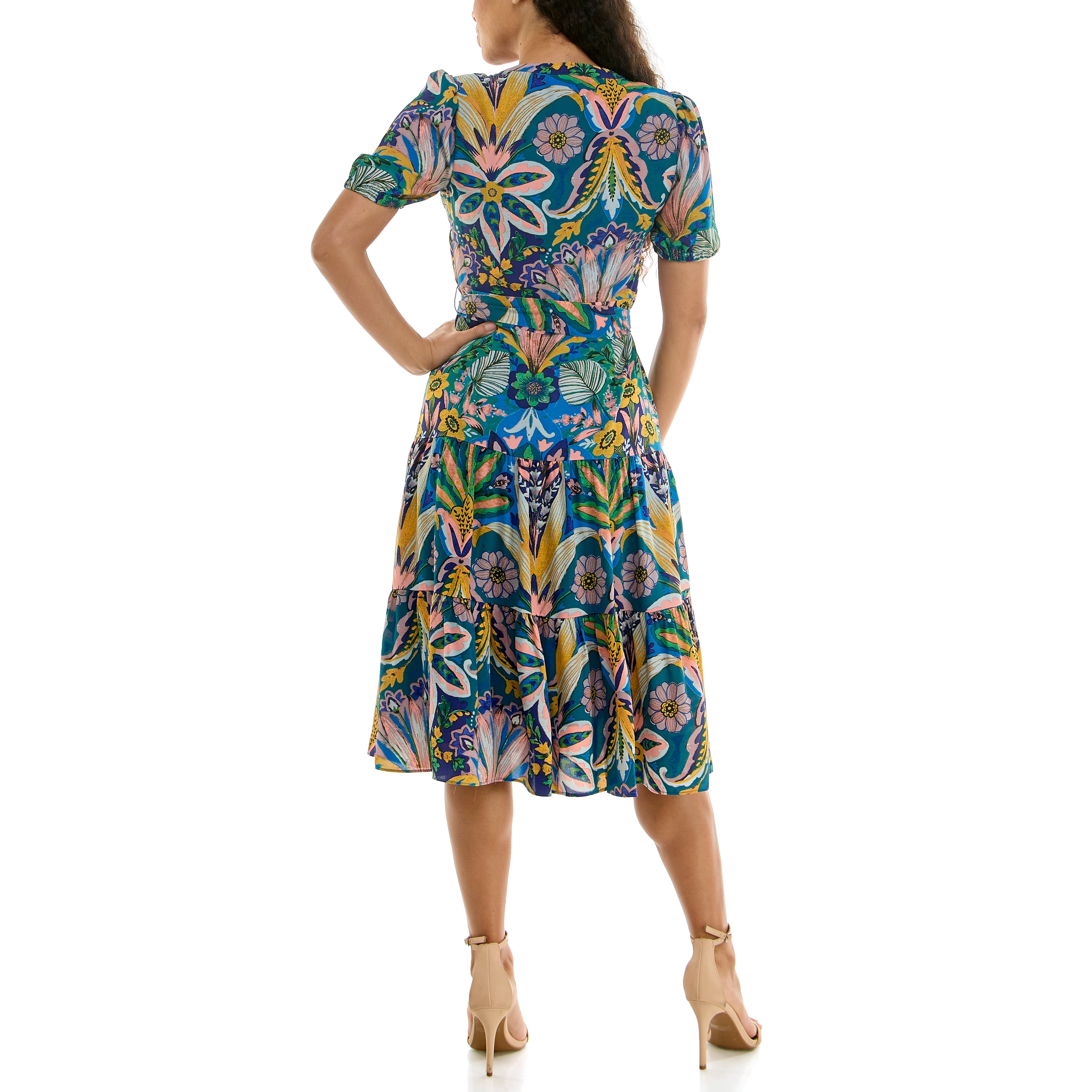 Nanette Nanette Lepore Womens Tie Waist Shirtdress