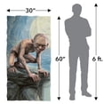 thumbnail image 6 of The Lord of The Rings 30'x60' Gollum Painting Beach Towel, 6 of 6