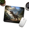 thumbnail image 3 of Tyrannosaurus T-Rex Dinosaur in the Wild Mouse Pad Low Profile Gaming Mat, 3 of 7
