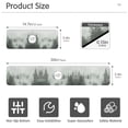 thumbnail image 3 of Yayeee Faucet Mat for Kitchen Sink 14.7" Diatomite Long Splash Guard Pad, Foggy Forest, 2 Pack, 3 of 7