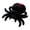 Black, variant on Spider Plush Toy - 9.8-inches Cute Pink Spider Plush Stuffed Animal,Gift for Here& His,Party and Home Decoration