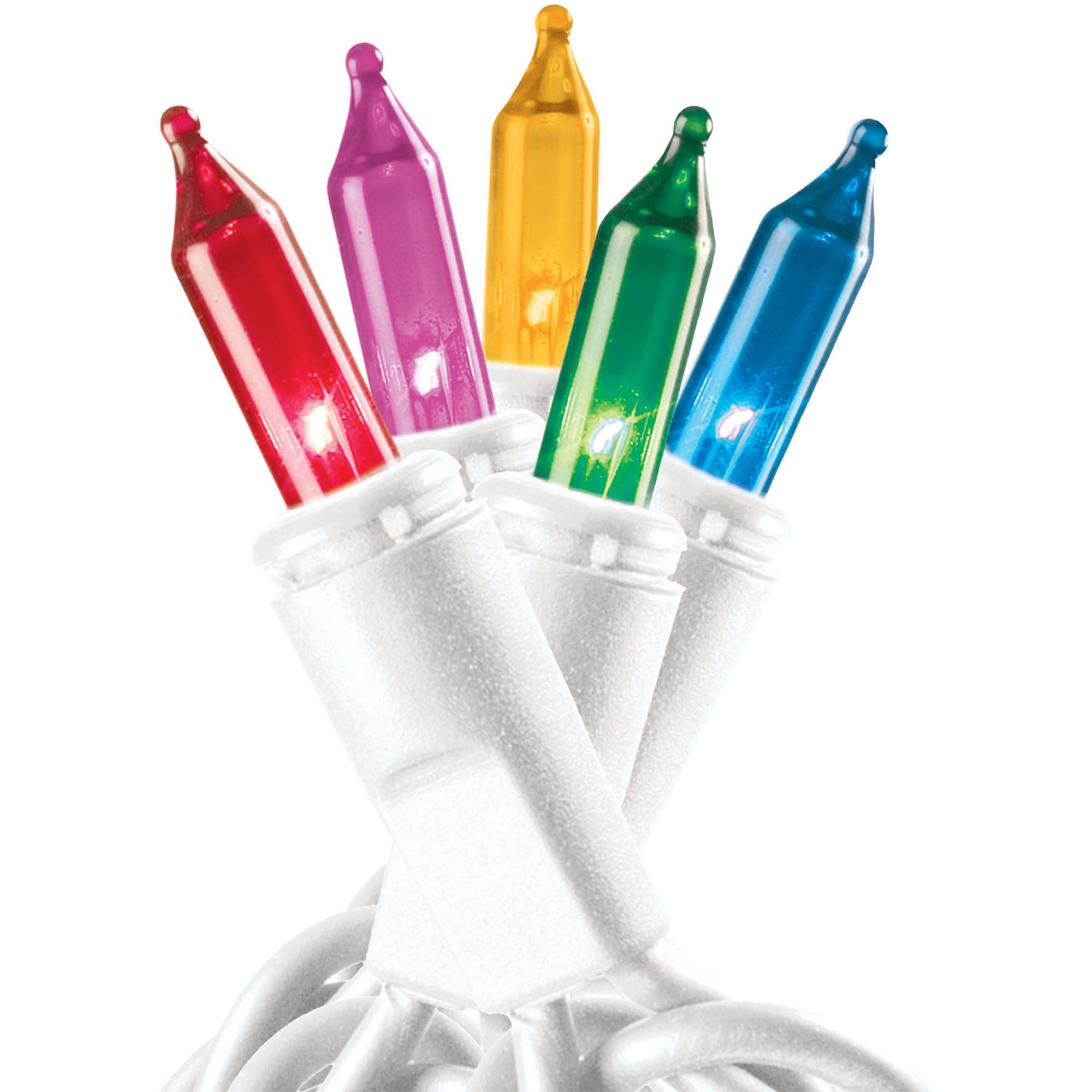 Holiday Time Christmas Lights MultiColored Mini Lights, 300ct