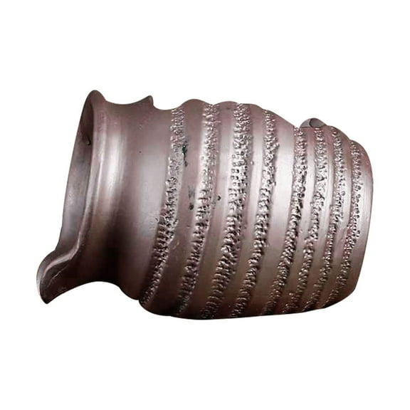 WHAMVOX Ceramic Jar Water Fountain Fish Pond Decorative Waterfall Ceramic Jar Fish Tank Water Dispenser