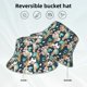 thumbnail image 2 of Fotbe Labrador Retriever Dog Sombrero Tipo Pescador con Estampado – Sombrero de Sol de Algodón de Moda para Playa, Golf, Pesca, 2 of 6