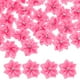 thumbnail image 1 of Uxcell 100-Pack Flores de Cinta de Satén, Flores de Tela Mini de 1.2 Pulgadas con Strass para Manualidades y Proyectos de Bricolaje Rojo Melocotón, 1 of 1