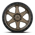 thumbnail image 2 of Lock Off-Road OLYMPUS 17X9 5X127 -12mm Matte Desert Bronze Wheel Rim 17" Inch, 2 of 3