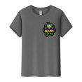 thumbnail image 4 of Prolriy Tenue de Mardi Gras pour Femmes C'est Mardi Yall T-Shirt à Manches Courtes Col Rond Imprimé Lettres pour Femmes, Hauts pour Femmes Gris Foncé S, 4 of 4