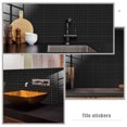 thumbnail image 4 of PAMINGONO Black PVC Tile Wall Stickers Vintage Style Removable Decorative Decals for Kitchen and Bathroom, 4 of 8
