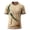 Beige, variant on Mexico Soccer Jerseys for Men Casual Short Sleeve Crew Neck Soccer Shirts Retro Streetwear Top Dark Pink XXL