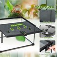 thumbnail image 4 of PawHut Glass Reptile Terrarium with Thermometer, Water Basin, Full View Visually for Lizards, Horned Frogs, Snakes, Spiders, 4 of 7