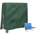 thumbnail image 1 of Zshan Housse de Table de Ping-Pong 420D Imperméable, Housses de Table de Tennis de Table Extérieures, Housse de Table de Ping-Pong Robuste pour Extérieur (Vert), 1 of 5