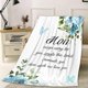 thumbnail image 5 of LHSHID Gifts for Mom Blanket for Mom from Daughter Son Birthday Gifts for Mom Flower Butterfly Soft Flannel Throw Blanket for Sofa Couch 30"x40", 5 of 7