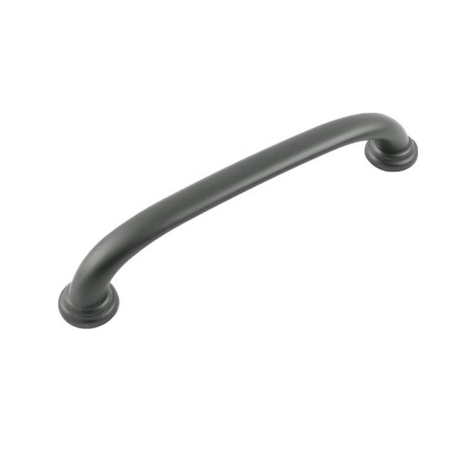 Armoire et Tiroirs de Style Centre-Centre de 128 mm Pull&44; Noir Mat