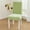 Green, variant on Velvet Stretch Dining Chair Cover | Washable Removable Polyester Slipcover | Multicolor Fits 16.5-20.5" Backs | Elastic Modern Protector for Kitchen, Home, Hotel, Banquet