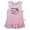 Pink Sleeveless Dresses, variant on iDzn Italian Whatsa Matta You Funny Dresses For Baby, Newborn Babies Skirts, Infant Princess Dress, 0-24M Kids Graphic Clothes (White Sleeveless Dresses, 12-18 Months)