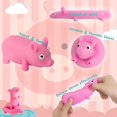 thumbnail image 4 of Squishy Pig Stress Squishy Piggie Squeeze Toy Anti-ansiedad Divertido Pink Pig Toy Rebound Ball Fidget Toy Amasar Sand Toy Pinch Stress Relieve Add Adhd Hel, 4 of 5