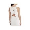 thumbnail image 2 of Rachel Roy Womens Cross-back Knit Blouse, Off-White, XX-Large, 2 of 2