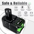 thumbnail image 3 of Batería POWTREE 18V 7.0Ah de repuesto para Ryobi ONE+ Li-ion, 3 of 7