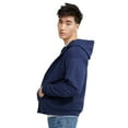 thumbnail image 4 of Hanes Essentials Men's EcoSmart Fleece Full Zip Hoodie, Sizes up to 3XL, 4 of 6