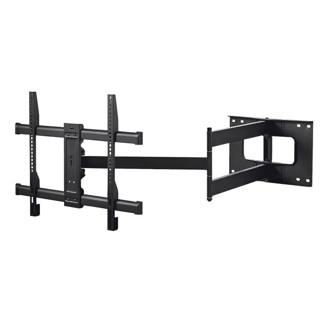 Soporte Tv Pared Con Brazo 109cm Para 42-86 Pulgadas Malubero, Negro