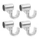 thumbnail image 3 of ganchos de metal resistentes para barra de armario, de aleación de aluminio, para colgar ropa, 3 of 7