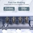 thumbnail image 4 of Igloo Automatic Ice Machine, Self-Cleaning Countertop Ice Maker with Ice Scoop and Basket, Black, 4 of 9