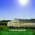 thumbnail image 5 of Farm Plastic Supply - Clear Coolmax Greenhouse Plastic Sheeting - 6 Mil - 4 Year UV Resistant Infrared Anti-Condensate Green House Covering Thermal Greenhouse Plastic 6 mil (40' x 40'), 5 of 5