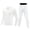 White, variant on LIJCC Boys Quick Drying Compression Long Sleeve Shirt and Pants Set Youth Undershirts Athletic Tights Baselayer Training Clothes(Orange,13-14 Years)