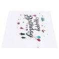thumbnail image 2 of Cloth Happy Birthday Backdrop, Multipurpose Happy Birthday Photography Background Skin Friendly Soft  For Baby Shower For Kids, 2 of 8