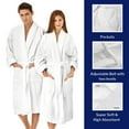 thumbnail image 2 of Kaufman - Embroidered Velour Bathrobe - 100% Cotton (Queen), 2 of 4