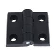 thumbnail image 4 of 63mm x 50mm cabinet plastic hinge door hinges Hinge Black xc3455, 4 of 6