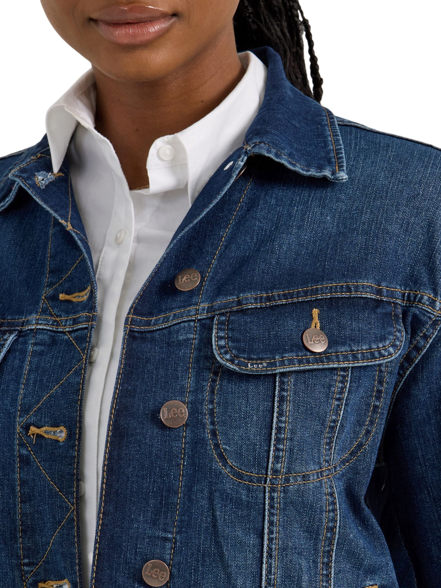 Lee Women's Loose Fit Heritage Denim Jacket