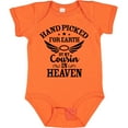 thumbnail image 3 of Inktastic Handpicked for Earth by My Cousin in Heaven with Angel Wings Boys or Girls Baby Bodysuit, 3 of 5