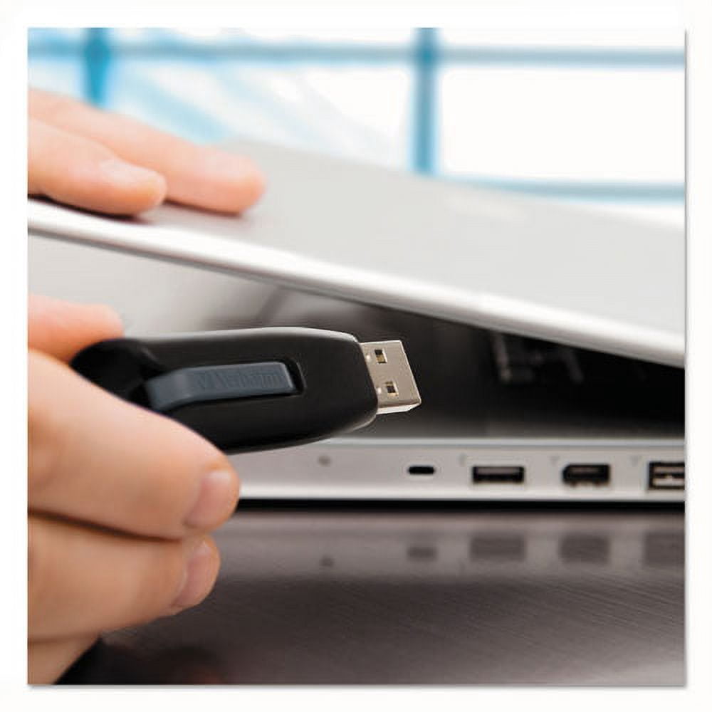 "Store 'n' Go V3 Usb 3.0 Drive, 128 Gb, Black/gray | Bundle of 5 Each"
